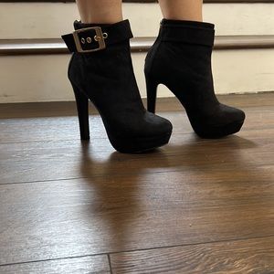 Booties never worn